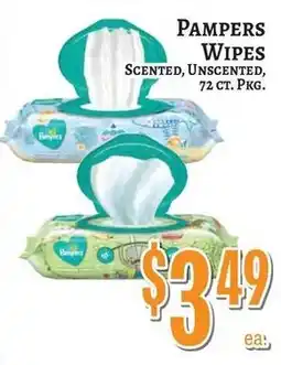 Trade Fair Supermarket Pampers wipes offer