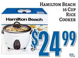 Trade Fair Supermarket Hamilton Beach 16 cup rice cooker offer