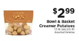 ShopRite Bowl & Basket Creamer Potatoes offer