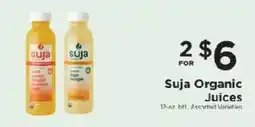 ShopRite Suja Organic Juices offer