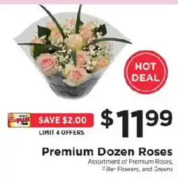 ShopRite Premium Dozen Roses offer