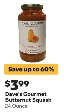 Grocery Outlet Dave's Gourmet Butternut Squash offer