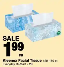 Bi-Mart Kleenex Facial Tissue offer
