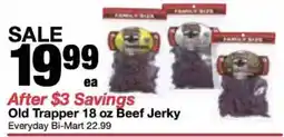Bi-Mart Old Trapper Beef Jerky offer