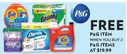 Reasors P&G item offer