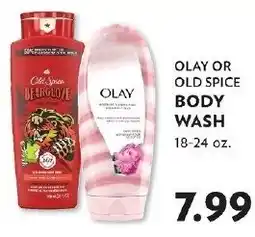 Reasors Olay or Old Spice body wash offer
