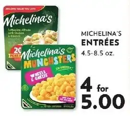 Reasors Michelina's entrées offer