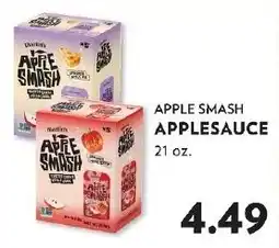 Reasors Apple smash applesauce offer