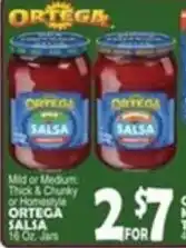 Bravo Supermarkets Ortega salsa offer