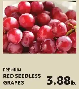 Reasors Premium red seedless grapes offer