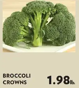Reasors Broccoli Crowns offer