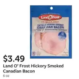 Fareway Land O' Frost Hickory Smoked Canadian Bacon offer
