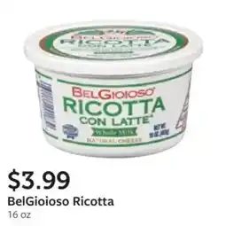 Fareway BelGioioso Ricotta offer