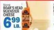 C Town Boar's head muenster cheese offer