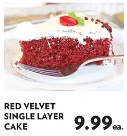 Reasors Red Velvet Single Layer Cake offer