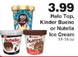 Piggly Wiggly Halo Top, Kinder Bueno or Nutella Ice Cream offer
