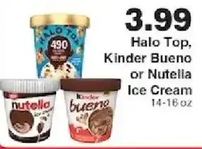 Halo Top, Kinder Bueno or Nutella Ice Cream