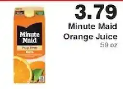 Piggly Wiggly Minute Maid orange juice offer