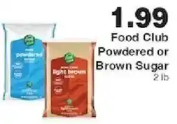 Piggly Wiggly Food Club Powdered or Brown Sugar offer