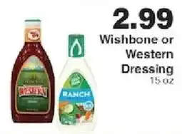 Piggly Wiggly Wishbone or Western Dressing offer