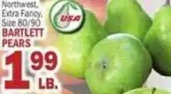 C Town Bartlett pears offer