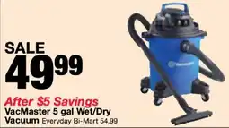 Bi-Mart VacMaster vacuum offer