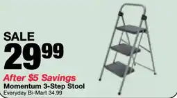 Bi-Mart Momentum 3-Step Stool offer