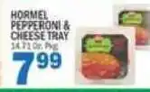 C Town Hormel pepperoni & cheese tray offer
