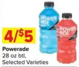 Shop 'n Save Powerade offer
