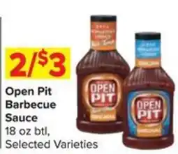 Shop 'n Save Open Pit Barbecue Sauce offer