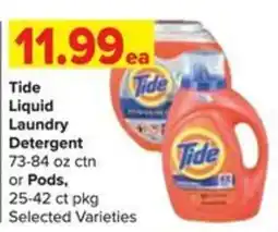 Shop 'n Save Tide liquid laundry detergent offer