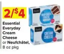 Shop 'n Save Essential Everyday Cream Cheese or Neufchâtel offer