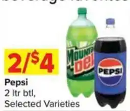 Shop 'n Save Pepsi Selected Varieties offer