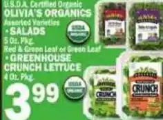 C Town Greenhouse crunch lettuce offer