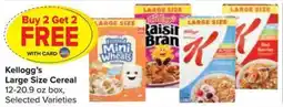 Shop 'n Save Kellogg's Large Size Cereal offer