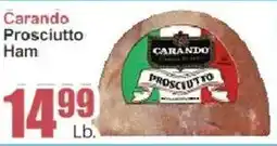 Food Universe Carando prosciutto ham offer