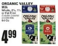 Food Universe Organic Valley milk offer