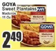 Food Universe Goya sweet plantains offer