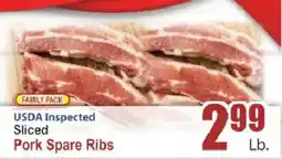 Food Universe Family Pack Sliced Pork Spare Ribs offer