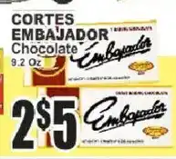 Food Universe Cortes Embajador Chocolate offer