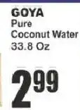 Food Universe Goya pure coconut water offer
