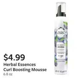 Fareway Herbal Essences Curl Boosting Mousse offer
