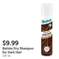 Fareway Batiste Dry Shampoo for Dark Hair offer