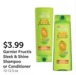Fareway Garnier Fructis Sleek & Shine Shampoo or Conditioner offer