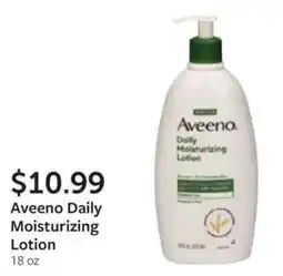 Fareway Aveeno daily moisturizing lotion offer