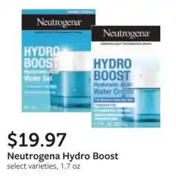 Fareway Neutrogena hydro boost offer