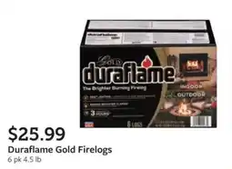 Fareway Duraflame Gold Firelogs offer