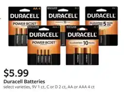 Fareway Duracell Batteries offer