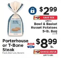ShopRite Bowl & Basket Russet Potatoes offer