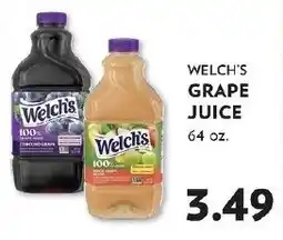 Reasors Welch's grape juice offer